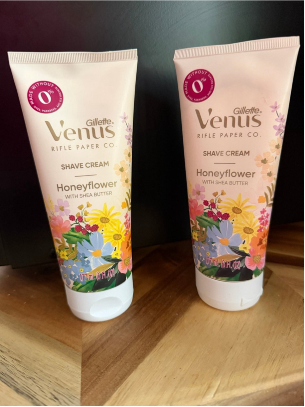 Gillette Venus x Rifle Paper Co. Honeyflower Shave Cream with Shea Butter